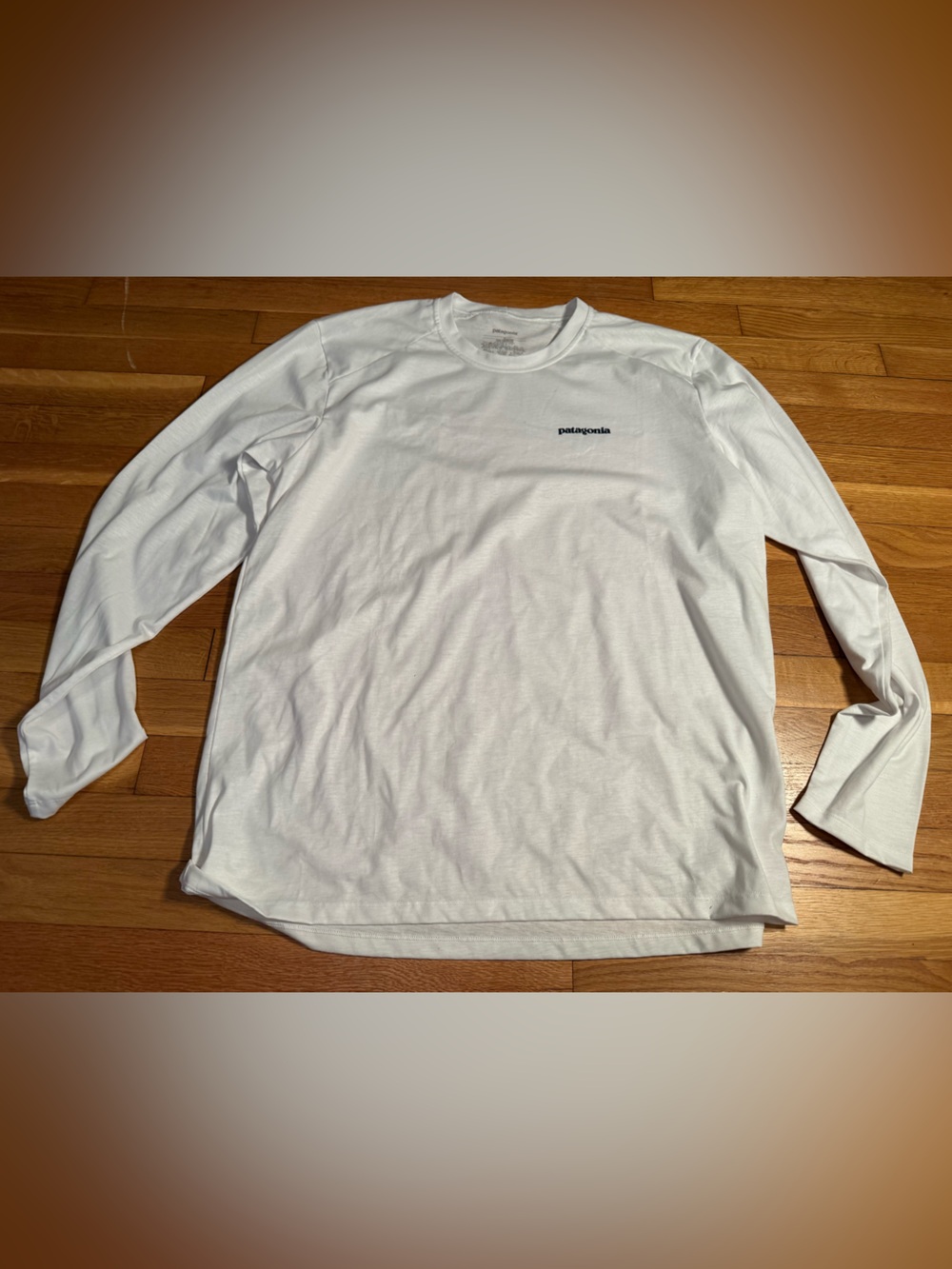 Patagonia White Long Sleeve Shirt